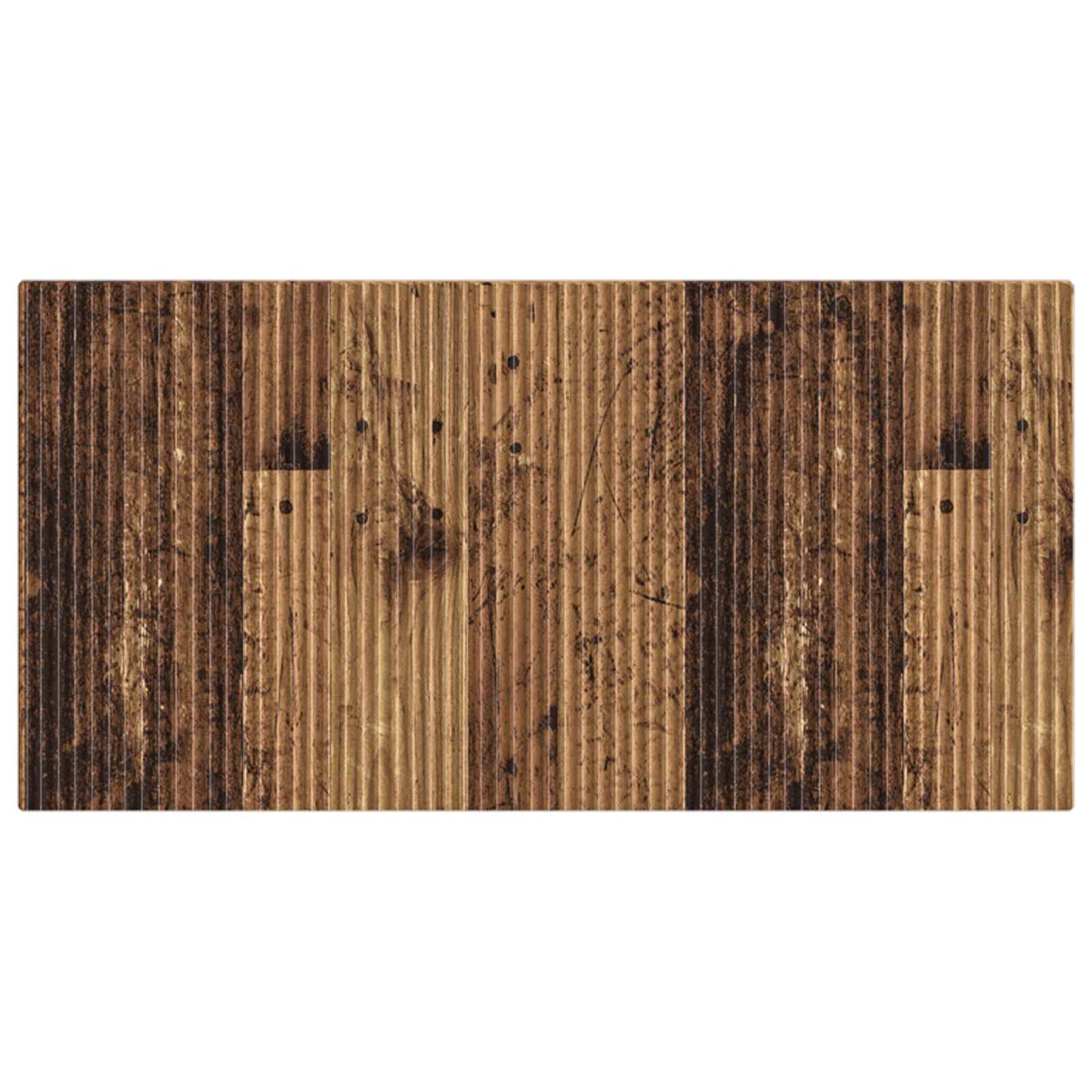 Wandgemonteerd Hoofdeinde ARNHEM Oud hout Bewerkt hout