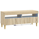 TV-meubel 120x30x40 cm Sonoma Eiken bewerkt hout