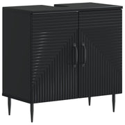 Badkamerkast Haarlem 59,5x31,5x59 cm zwart