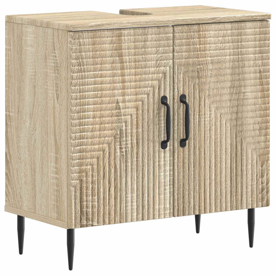 Badkamer wastafelkast HAARLEM Sonoma Eiken 59,5 x 31,5 x 59 cm