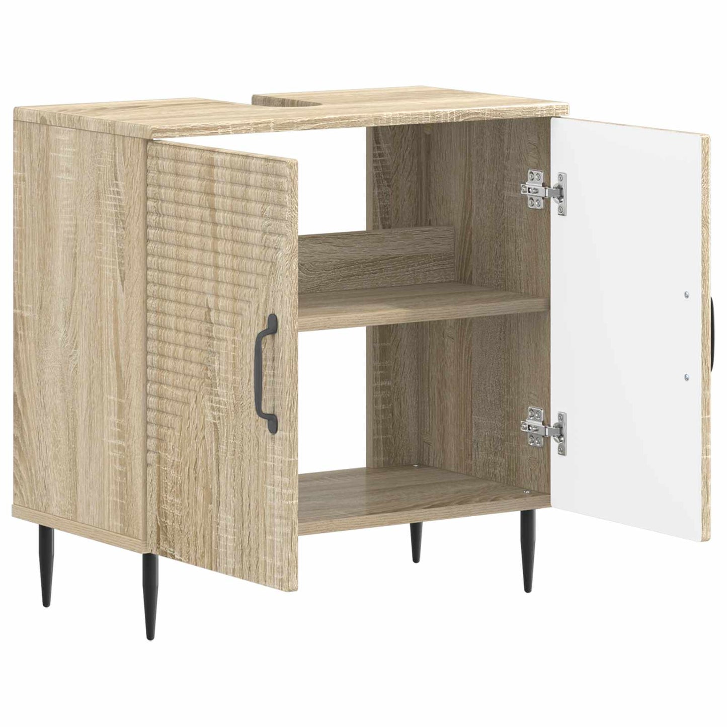 Badkamer wastafelkast HAARLEM Sonoma Eiken 59,5 x 31,5 x 59 cm