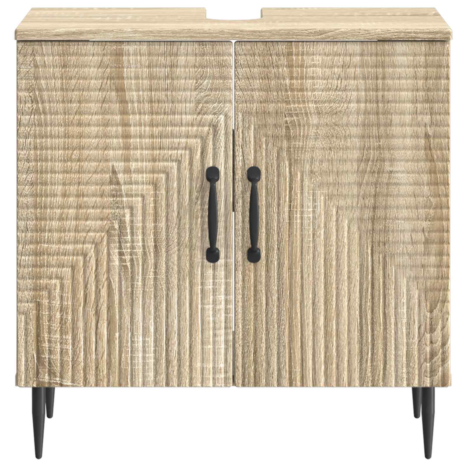 Badkamer wastafelkast HAARLEM Sonoma Eiken 59,5 x 31,5 x 59 cm