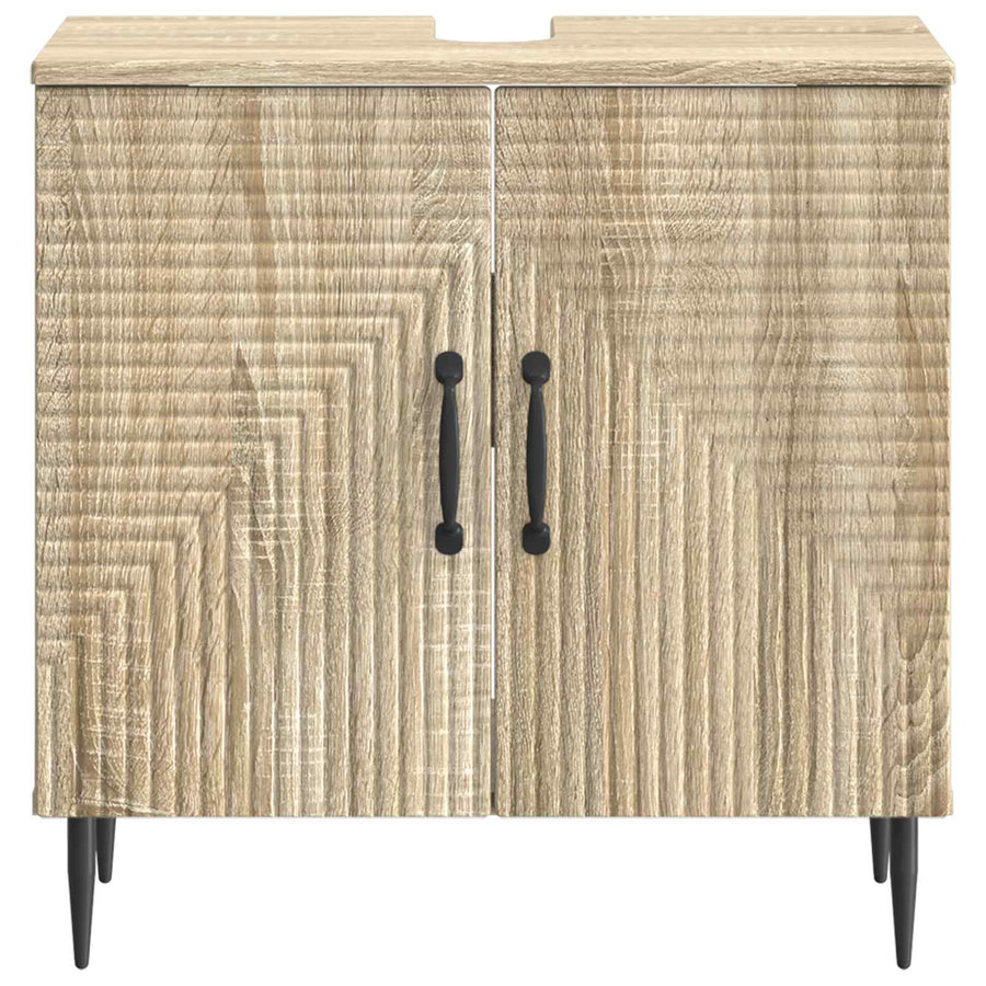 Badkamer wastafelkast HAARLEM Sonoma Eiken 59,5 x 31,5 x 59 cm