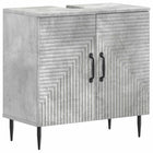Badkamer wastafelkast HAARLEM Betongrijs 59,5 x 31,5 x 59 cm