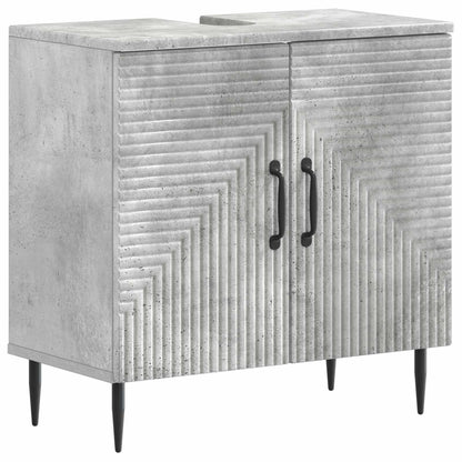 Badkamer wastafelkast HAARLEM Betongrijs 59,5 x 31,5 x 59 cm