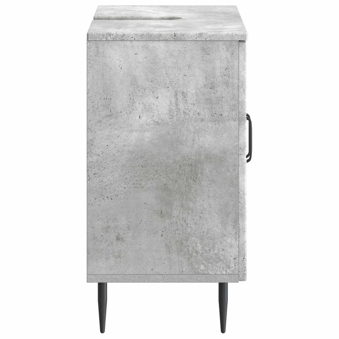 Badkamer wastafelkast HAARLEM Betongrijs 59,5 x 31,5 x 59 cm
