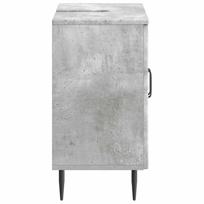 Badkamer wastafelkast HAARLEM Betongrijs 59,5 x 31,5 x 59 cm