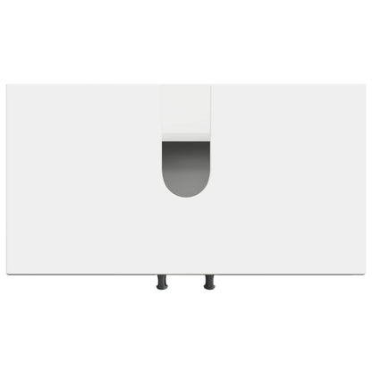 Badkamer wastafelkast HAARLEM Hoogglans Wit 59,5 x 31,5 x 59 cm