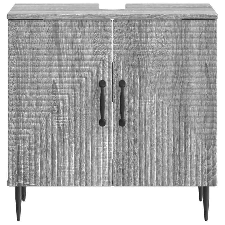 Badkamer wastafelkast HAARLEM Grijs Sonoma 59,5 x 31,5 x 59 cm