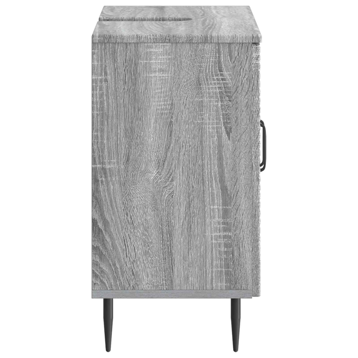 Badkamer wastafelkast HAARLEM Grijs Sonoma 59,5 x 31,5 x 59 cm