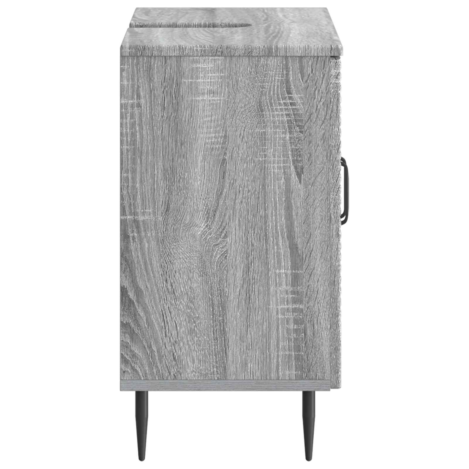Badkamer wastafelkast HAARLEM Grijs Sonoma 59,5 x 31,5 x 59 cm
