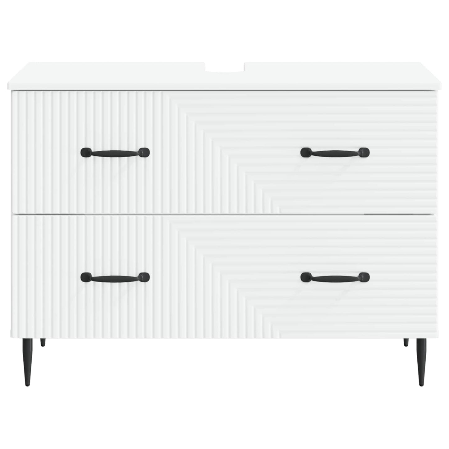 Badkamer wastafelkast HAARLEM Wit 82 x 41 x 58,5 cm
