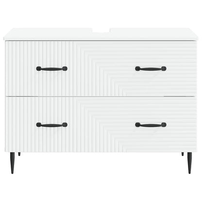 Badkamer wastafelkast HAARLEM Wit 82 x 41 x 58,5 cm