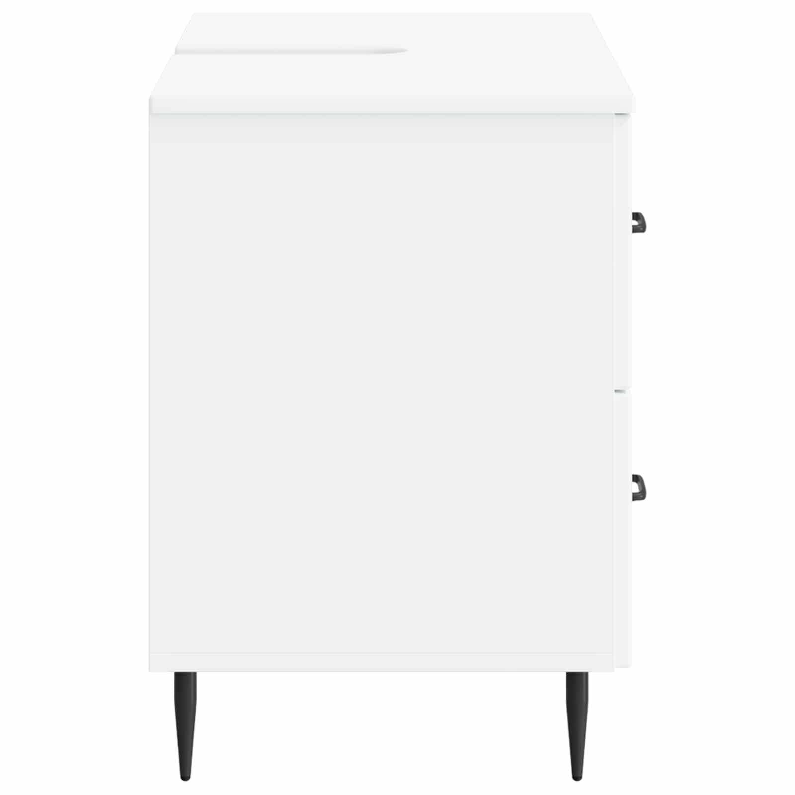 Badkamer wastafelkast HAARLEM Wit 82 x 41 x 58,5 cm