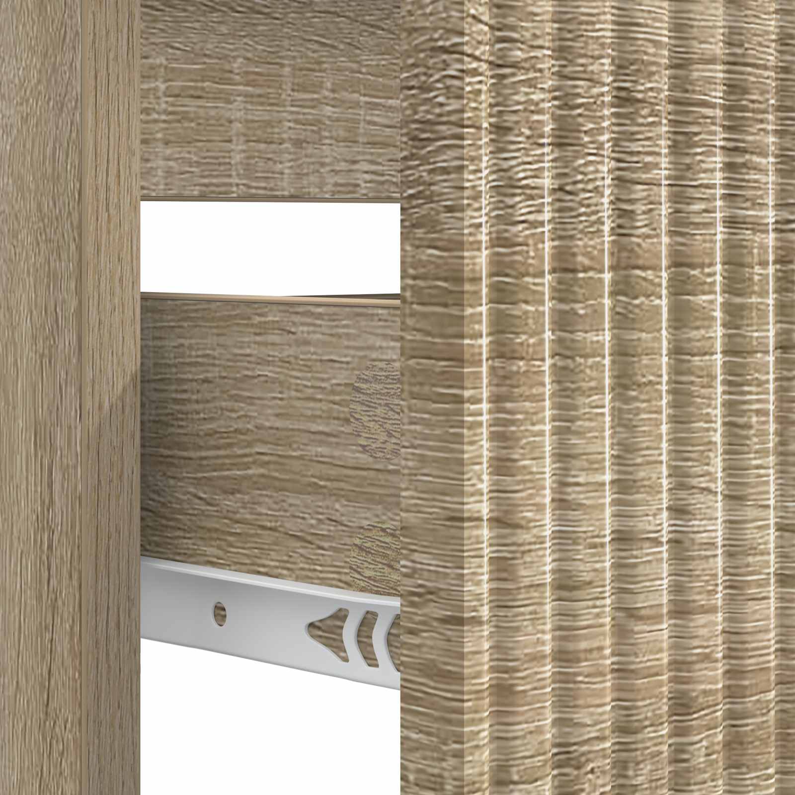 Badkamer wastafelkast HAARLEM Sonoma Eiken 82 x 41 x 58,5 cm