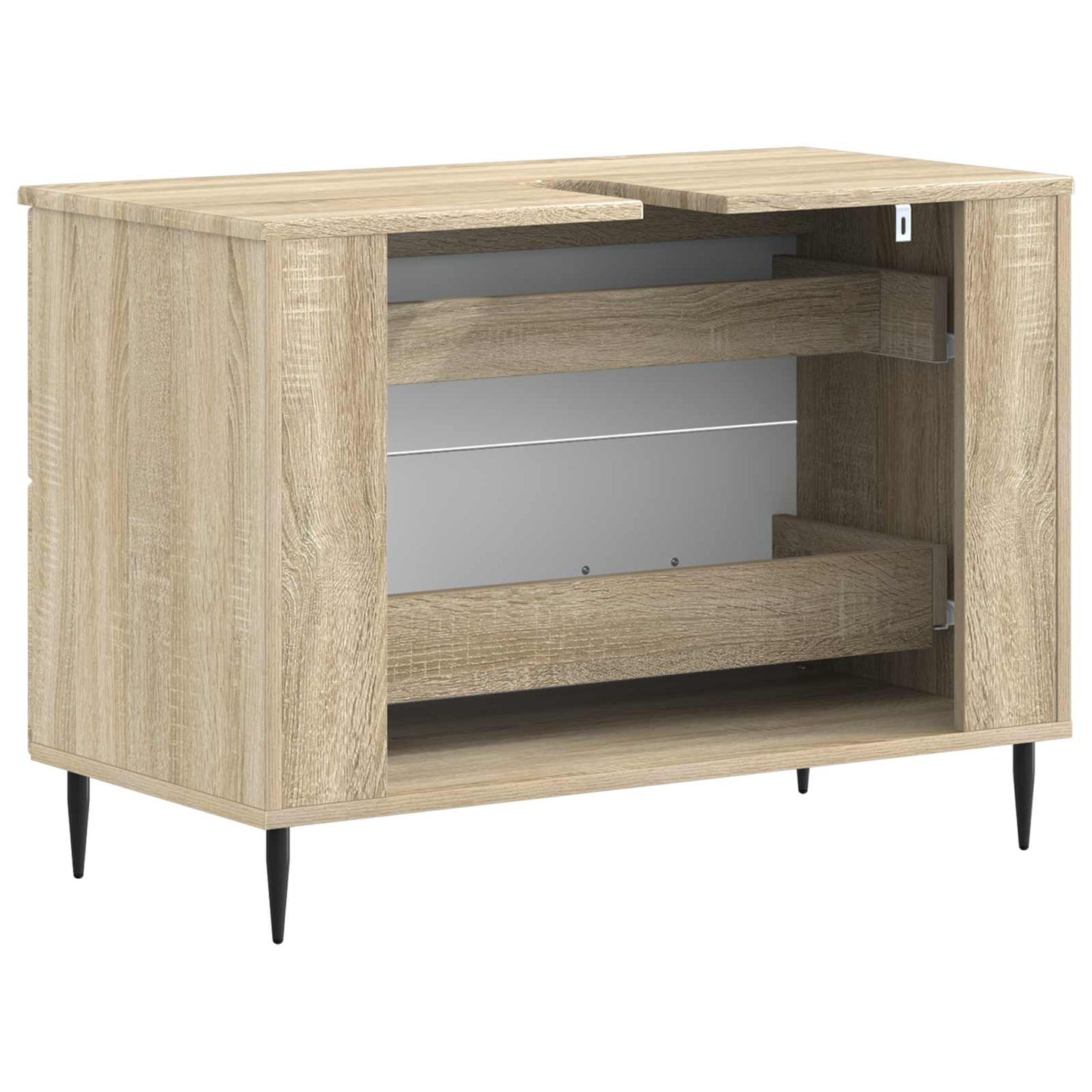 Badkamer wastafelkast HAARLEM Sonoma Eiken 82 x 41 x 58,5 cm