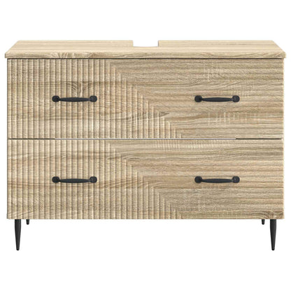 Badkamer wastafelkast HAARLEM Sonoma Eiken 82 x 41 x 58,5 cm