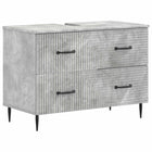 Badkamerkast Haarlem 82x41x58,5 cm betongrijs