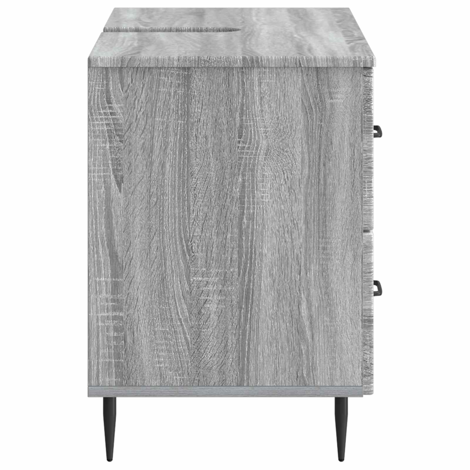 Badkamer wastafelkast HAARLEM Grijs Sonoma 82 x 41 x 58,5 cm