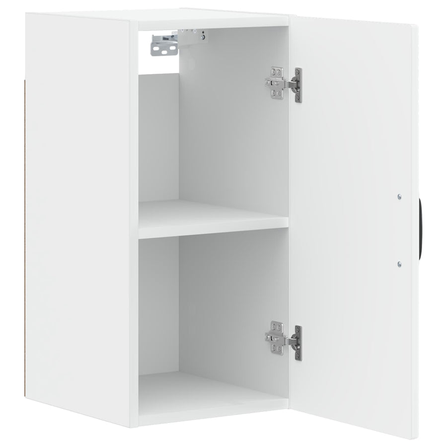 Badkamer wandkast HAARLEM Wit 30 x 31 x 59 cm Bewerkt hout