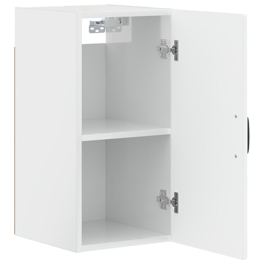 Badkamer wandkast HAARLEM Hoogglans Wit 30 x 31 x 59 cm