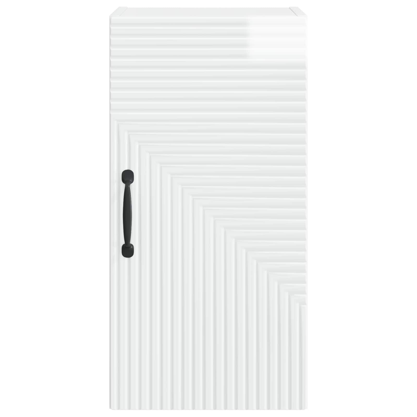 Badkamer wandkast HAARLEM Hoogglans Wit 30 x 31 x 59 cm