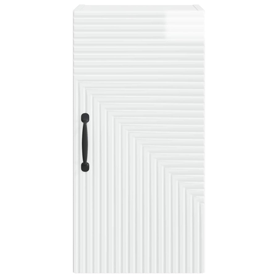Badkamer wandkast HAARLEM Hoogglans Wit 30 x 31 x 59 cm