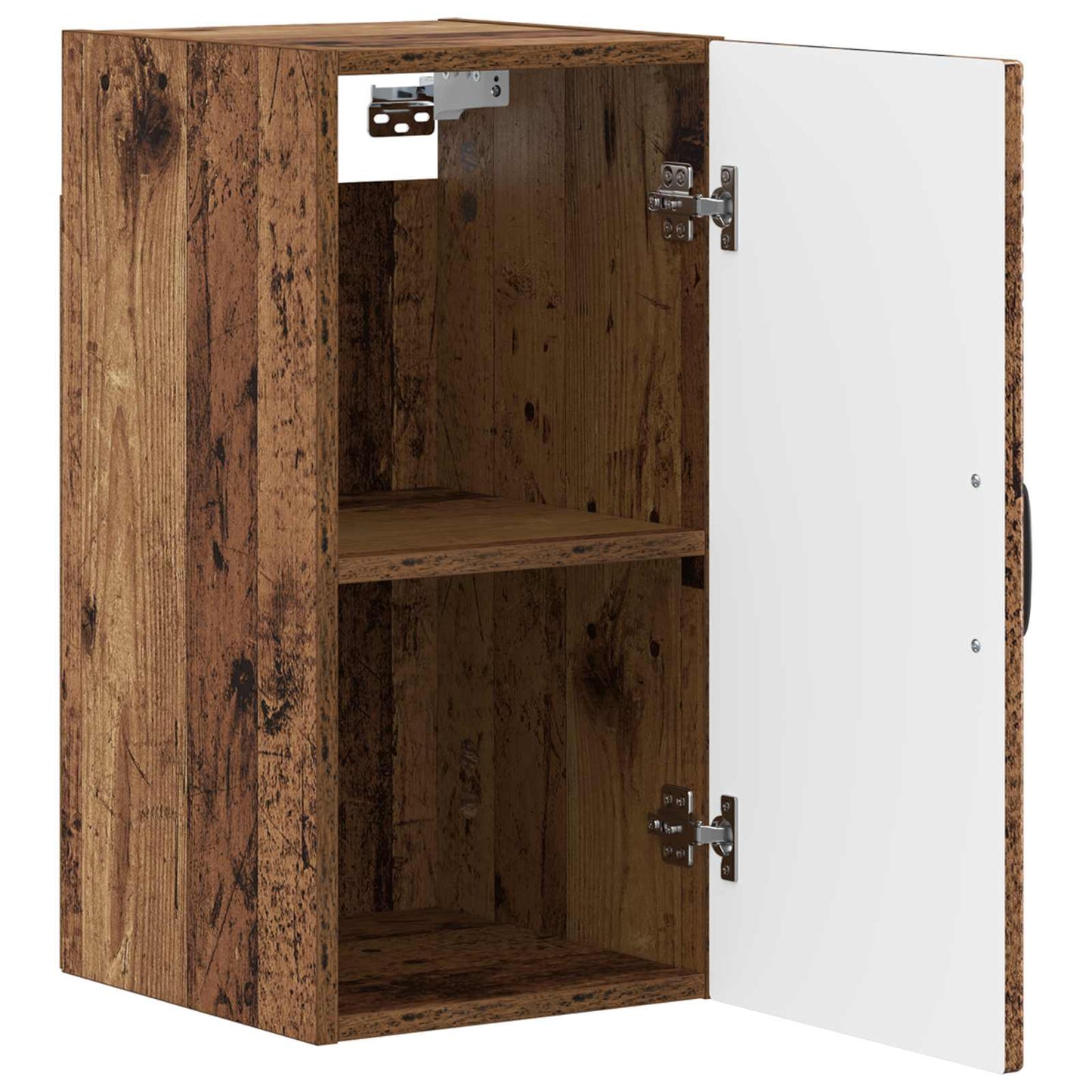 Badkamer wandkast HAARLEM Oud hout 30 x 31 x 59 cm Bewerkt hout