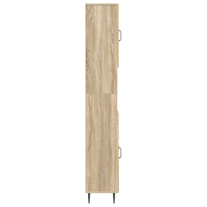 Badkamerkast met Open Plank HAARLEM Sonoma Eiken