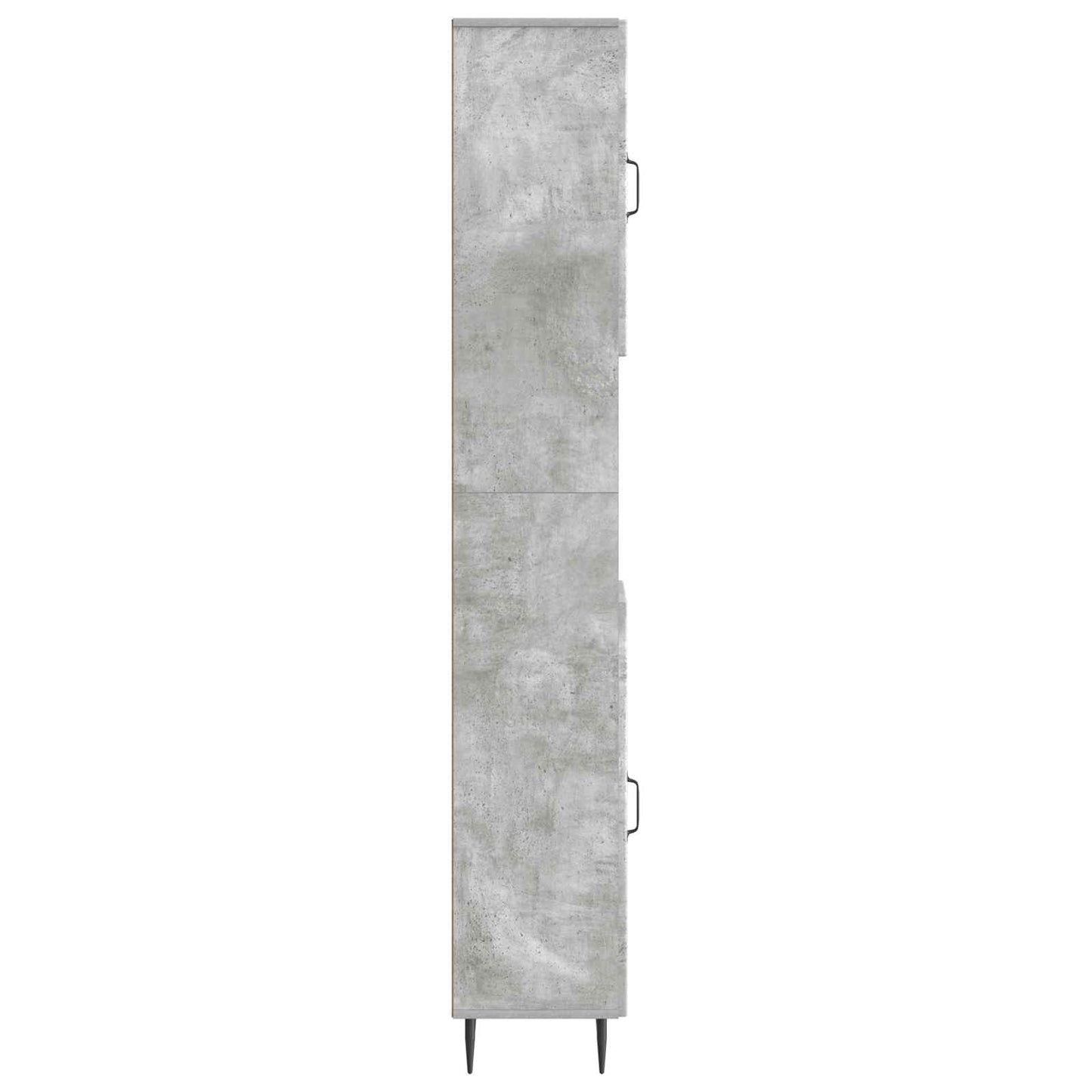Badkamerkast met Open Plank HAARLEM Betongrijs 30 x 31 x 190 cm