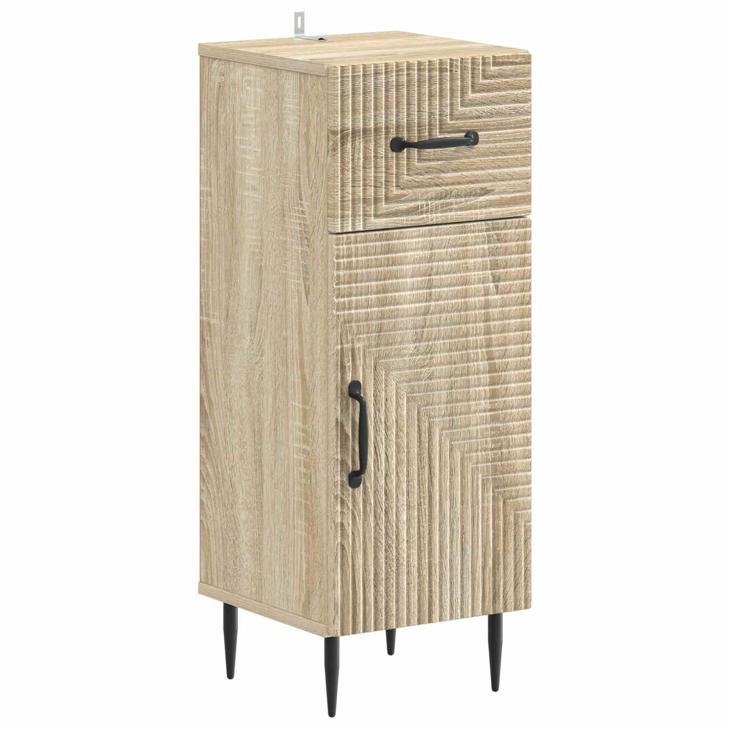 Badkamer Opbergkast HAARLEM Sonoma Eiken 30 x 31 x 80 cm