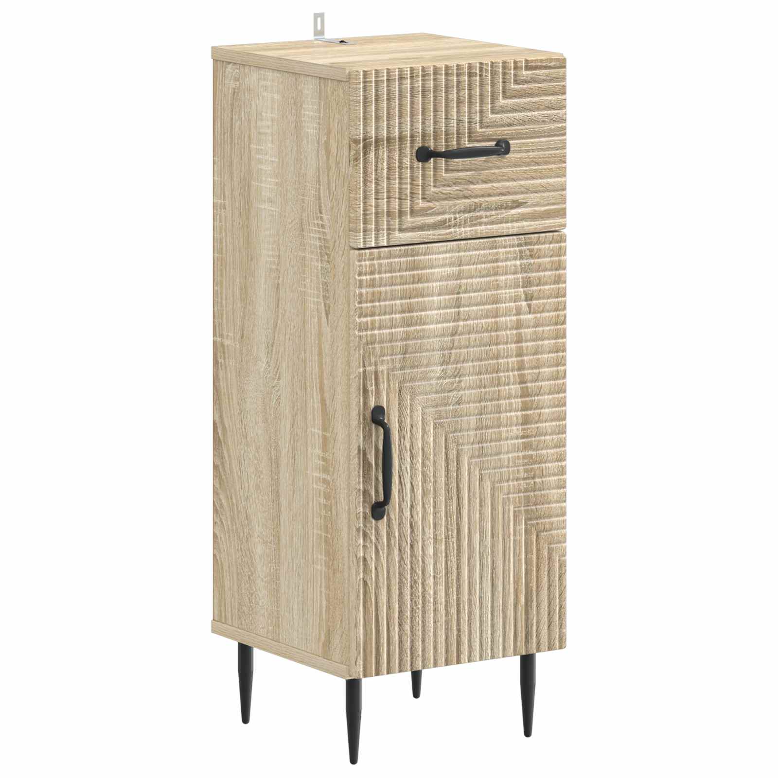 Badkamer Opbergkast HAARLEM Sonoma Eiken 30 x 31 x 80 cm