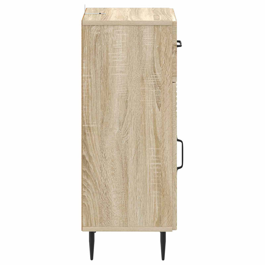 Badkamer Opbergkast HAARLEM Sonoma Eiken 30 x 31 x 80 cm