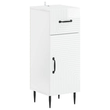 Badkamer Opbergkast HAARLEM Hoogglans Wit 30 x 31 x 80 cm