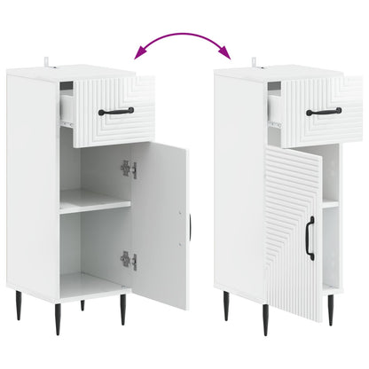 Badkamer Opbergkast HAARLEM Hoogglans Wit 30 x 31 x 80 cm