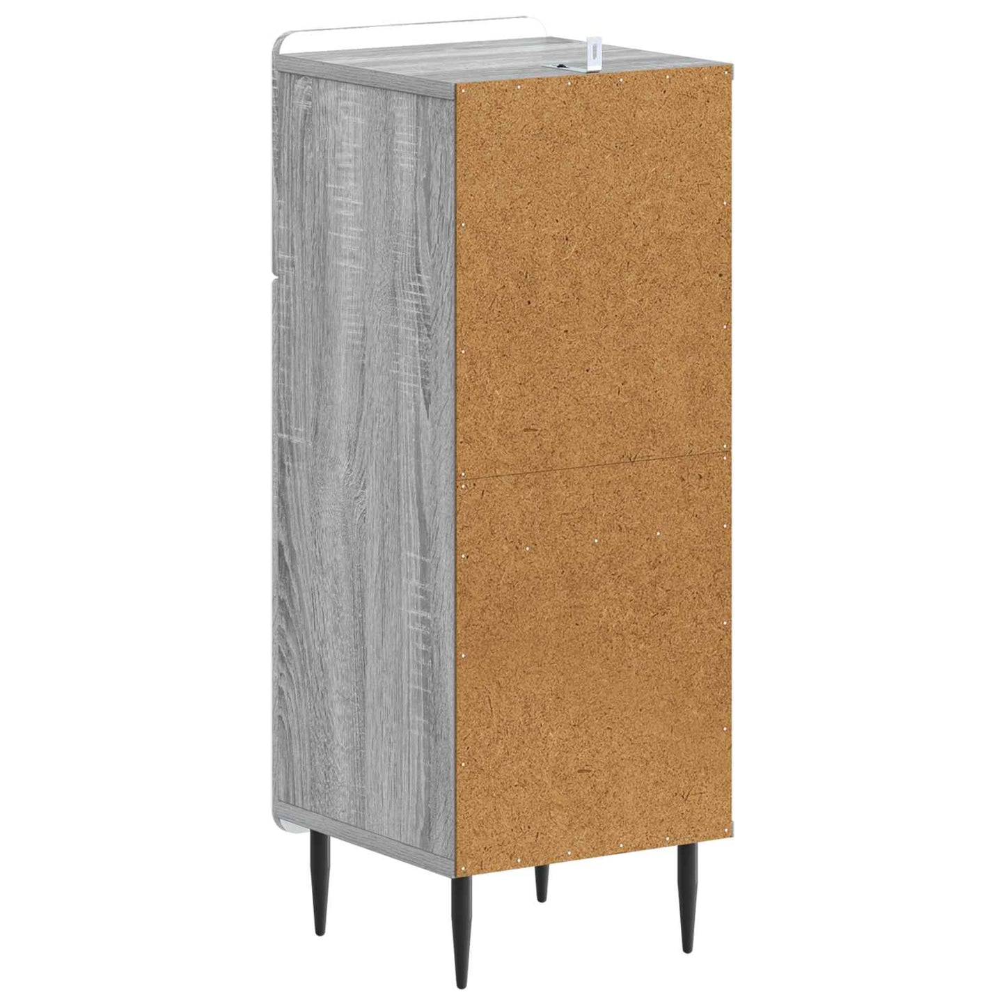 Badkamer Opbergkast HAARLEM Grijs Sonoma 30 x 31 x 80 cm