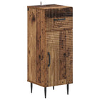 Badkamerkast 30x31x80 cm oud hout