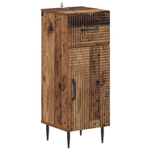 Badkamer Opbergkast HAARLEM Oud hout 30 x 31 x 80 cm