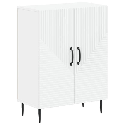 Badkamer Opbergkast HAARLEM Wit 59,5 x 31 x 80 cm Bewerkt hout