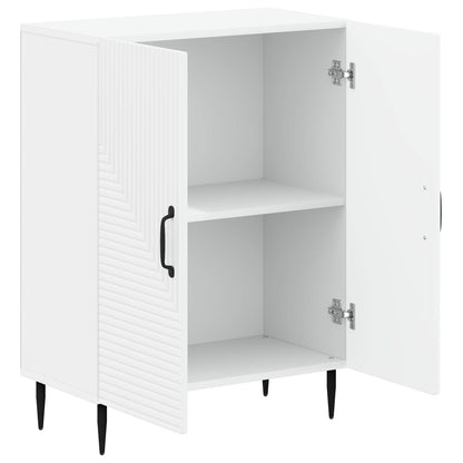 Badkamer Opbergkast HAARLEM Wit 59,5 x 31 x 80 cm Bewerkt hout