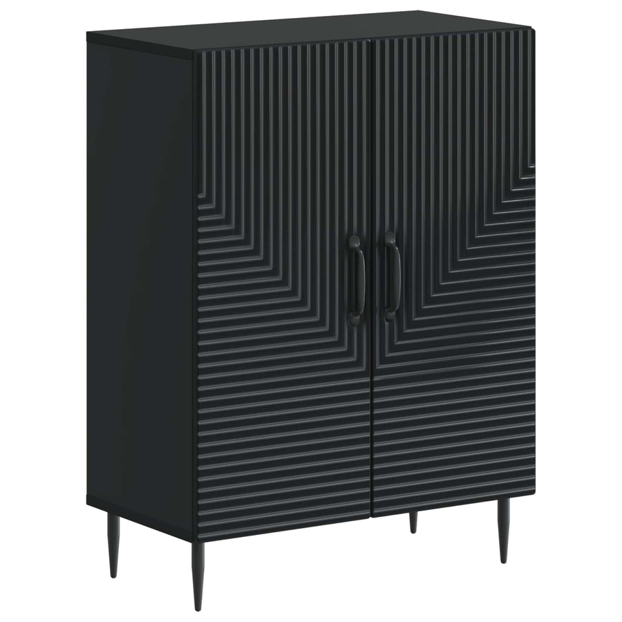 Badkamer Opbergkast HAARLEM Zwart 59,5 x 31 x 80 cm