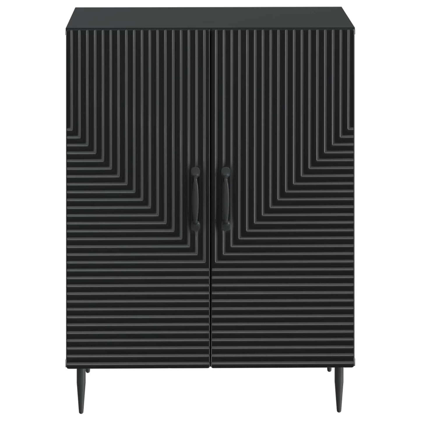 Badkamer Opbergkast HAARLEM Zwart 59,5 x 31 x 80 cm
