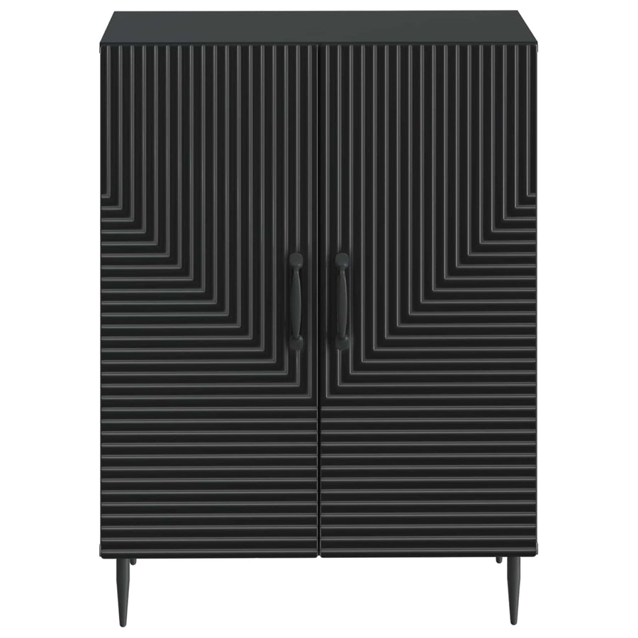 Badkamer Opbergkast HAARLEM Zwart 59,5 x 31 x 80 cm
