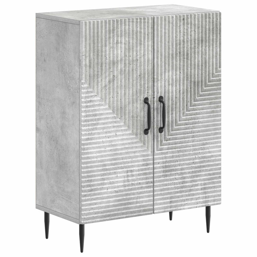 Badkamer Opbergkast HAARLEM Betongrijs 59,5 x 31 x 80 cm