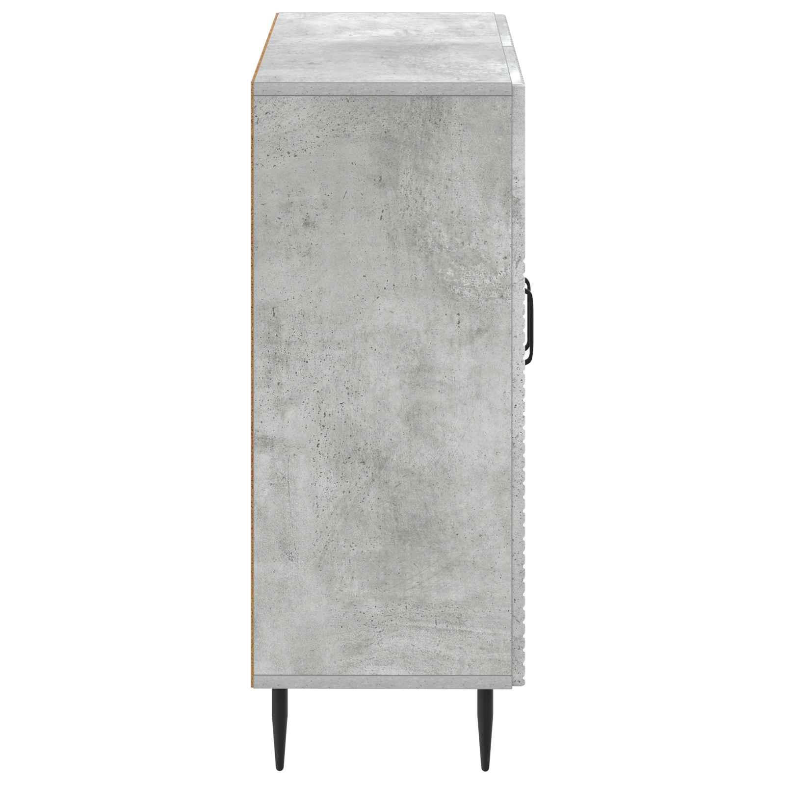 Badkamer Opbergkast HAARLEM Betongrijs 59,5 x 31 x 80 cm