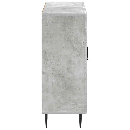 Badkamer Opbergkast HAARLEM Betongrijs 59,5 x 31 x 80 cm