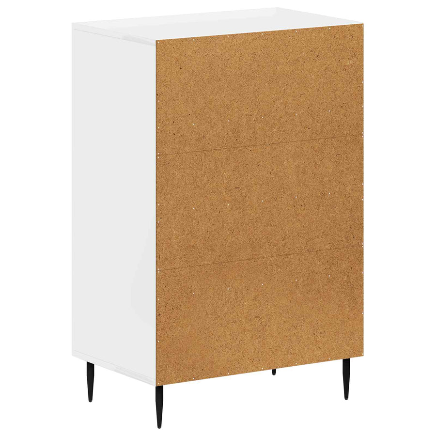 Badkamer Opbergkast HAARLEM Hoogglans Wit 59,5 x 31 x 80 cm