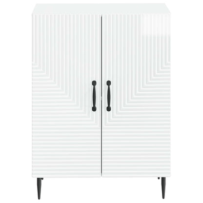 Badkamer Opbergkast HAARLEM Hoogglans Wit 59,5 x 31 x 80 cm