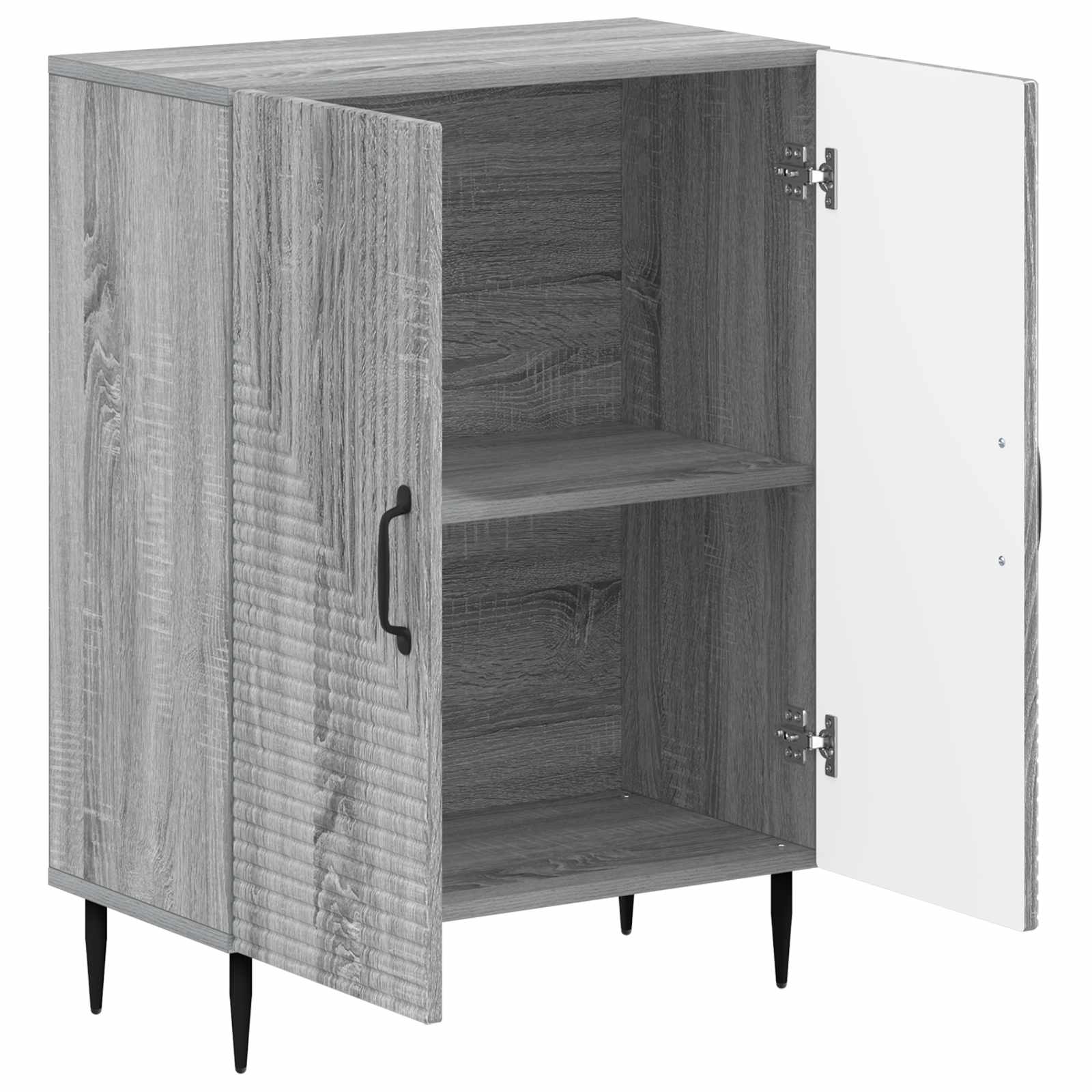 Badkamer Opbergkast HAARLEM Grijs Sonoma 59,5 x 31 x 80 cm