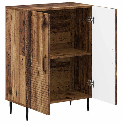 Badkamer Opbergkast HAARLEM Oud hout 59,5 x 31 x 80 cm